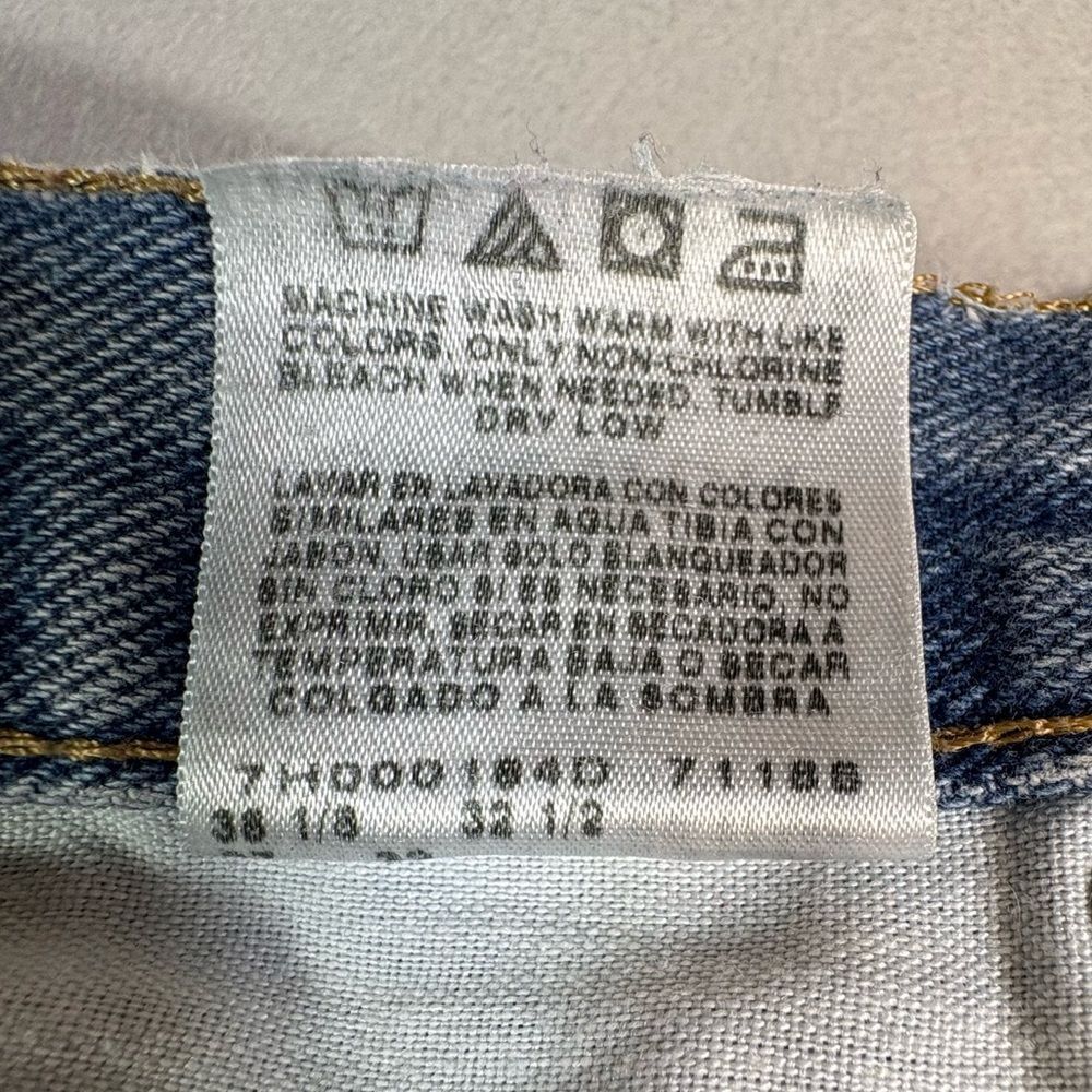 Wrangler 9760WDR Men’s Vintage Jeans 36x32 Straight Leg 90s Workwear - Picture 7 of 8